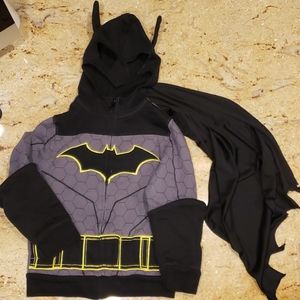 batman jacket with cape
